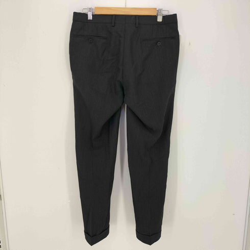 グリーンレーベルリラクシング GREEN LABEL RELAXING W メランジ アジャスター スリム ノープリーツ スラックス メンズ JPN:L