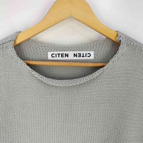 シテン CITEN キリッパナシフウ ユル クルーネックニット レディース FREE