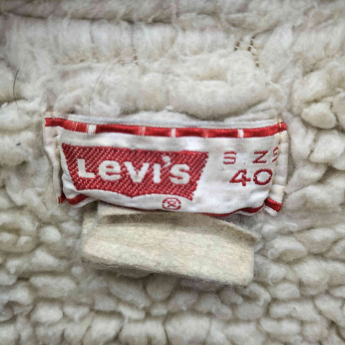 リーバイス Levis 70S コーデュロイトラッカージャケット 裏地ボア ビッグE メンズ 40