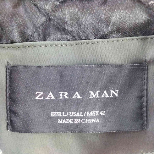 ザラマン ZARA MAN MA-1 ブルゾン ロング コート メンズ import:L