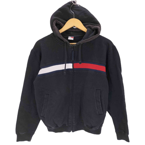 トミーヒルフィガー TOMMY HILFIGER USA製 ジップアップスウェット レディース