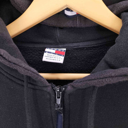 トミーヒルフィガー TOMMY HILFIGER USA製 ジップアップスウェット レディース