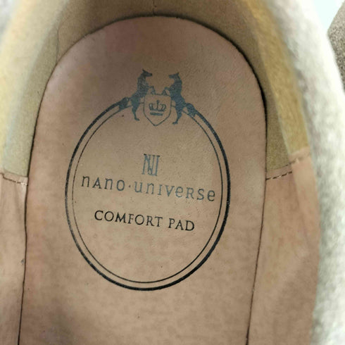 ナノユニバース NANO universe COMFORT PAD スエードローファー メンズ JPN:42