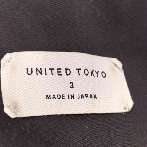 ユナイテッドトウキョウ UNITED TOKYO 20AW スビィンデニムスラックス メンズ JPN:3