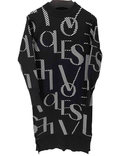 ラブレス LOVELESS シャッフルロゴニットドレス レディース 36