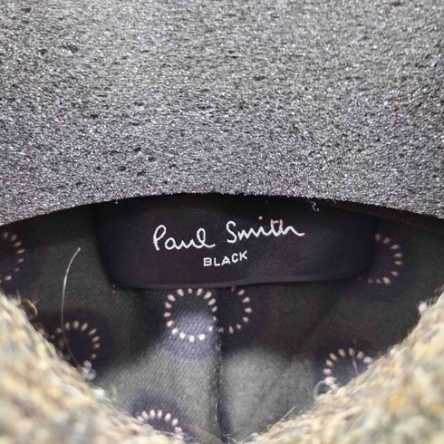 ポールスミスブラック Paul Smith BLACK Moon社製 ツイード ウールダブルコート レディース 38