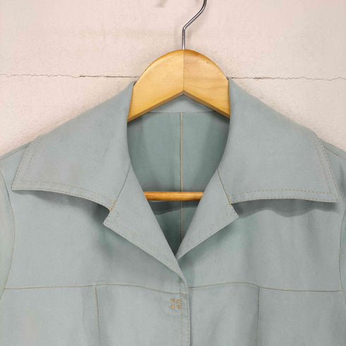 トラサルディ TRUSSARDI 開襟シャツジャケット レディース JPN:42