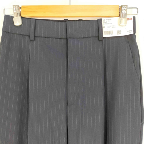 ユニクロ UNIQLO タックワイドパンツ レディース JPN:M