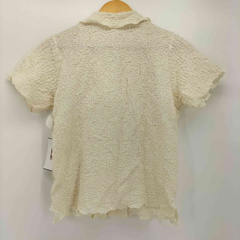 レイビームス Ray BEAMS 23SS シャーリング オープンカラー シャツ レディース
