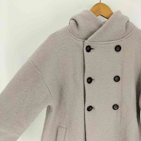 マオメイド mao made HOOD JACKET 圧縮ウール Pジャケット レディース FREE