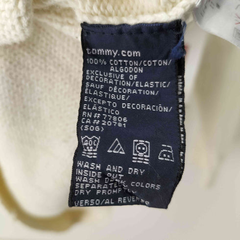 トミーヒルフィガー TOMMY HILFIGER クルーネックニット メンズ import:M