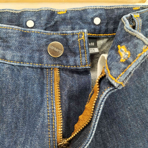 カーハートワークインプログレス Carhartt WIP ダブルニーペインターデニムパンツ メンズ US:32-33