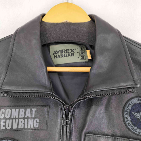 アヴィレックス AVIREX CWU LEATHER TOP GUN メンズ JPN:XL