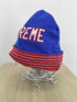 シュプリーム Supreme 14AW ロゴプリントニット帽 メンズ