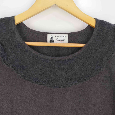ルールロジェット leur logette モヘヤ フリルデザイン ニット チュニック レディース JPN:1