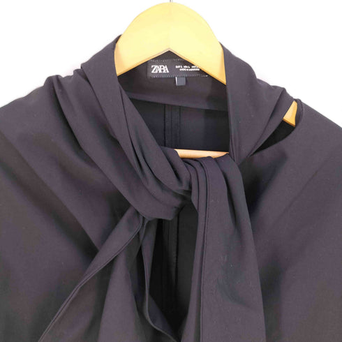 ザラ ZARA ポプリンシャツ レディース import:L