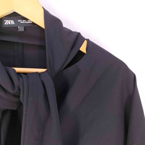 ザラ ZARA ポプリンシャツ レディース import:L