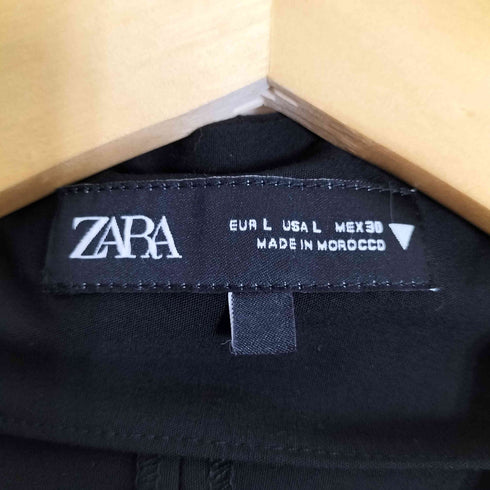 ザラ ZARA ポプリンシャツ レディース import:L