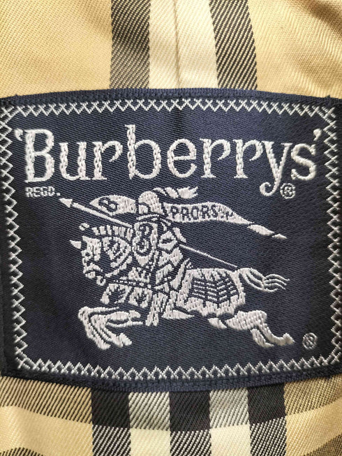 バーバリーズ BURBERRYS 裏地ノバチェック ステンカラーコート メンズ