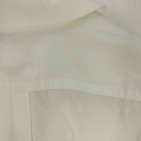 ローブドシャンブルコムデギャルソン robe de chambre COMME des GARCONS 90s ラウンドカラー ハーフボタン コットン ブラウス レディース