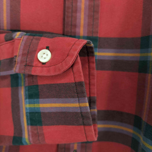 ラルフローレン RALPH LAUREN ポニー刺繍オックスフォードタータンチェックシャツ メンズ JPN:S