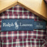 ラルフローレン RALPH LAUREN ポニー刺繍オックスフォードチェックシャツ メンズ JPN:S