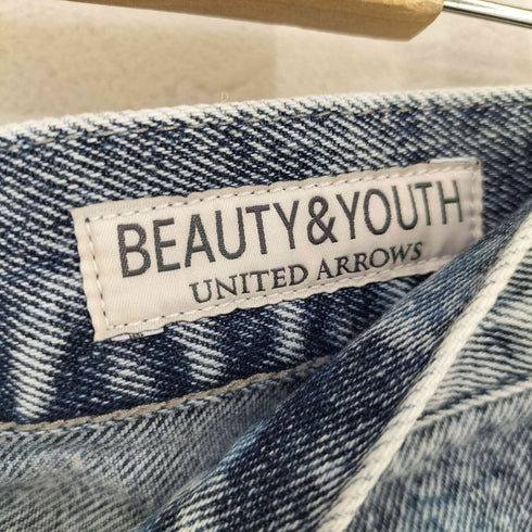ビューティーアンドユースユナイテッドアローズ BEAUTY & YOUTH UNITED ARROWS ブリーチ加工 デニムパンツ メンズ 32inch