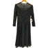 ハナエモリ HANAE MORI ビーズ レース ワンピース レディース 9A3