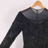 ハナエモリ HANAE MORI ビーズ レース ワンピース レディース 9A3