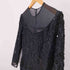 ハナエモリ HANAE MORI ビーズ レース ワンピース レディース 9A3
