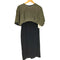 ハナエモリ HANAE MORI ラメ糸 ベロア S/S ワンピース レディース 9A3