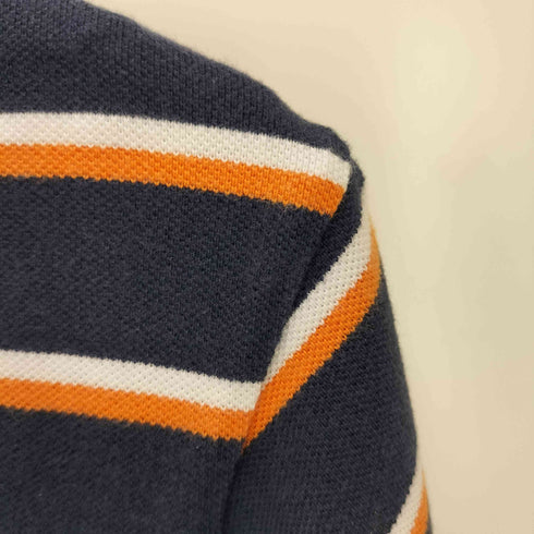 ポロバイラルフローレン Polo by RALPH LAUREN ポニー刺繍 マルチボーダーポロシャツ レディース 170