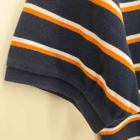 ポロバイラルフローレン Polo by RALPH LAUREN ポニー刺繍 マルチボーダーポロシャツ レディース 170