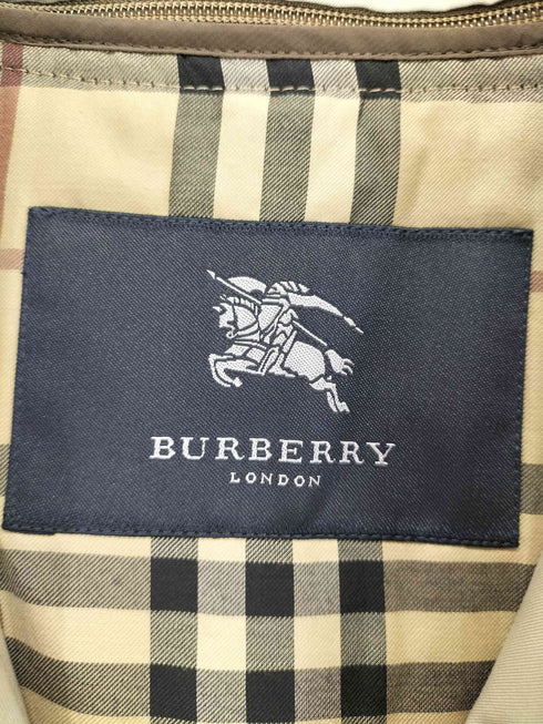 バーバリーロンドン BURBERRY LONDON コットン75 ポリ25 ノバチェックライナー ステンカラーコート メンズ 175