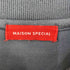 メゾンスペシャル MAISON SPECIAL プライムオーバーダンボールニットスウェットロングカットソー メンズ JPN:2