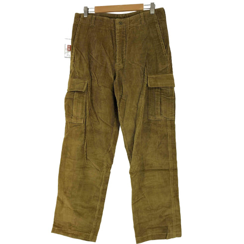 アルファインダストリーズ ALPHA INDUSTRIES コーデュロイ ワイドカーゴパンツ メンズ 32