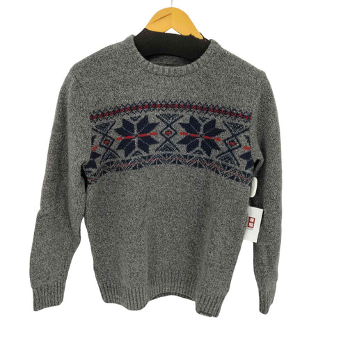 エディーバウアー Eddie Bauer ノルディック柄 プルオーバーニット メンズ JPN:S