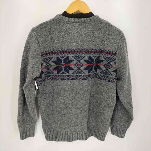 エディーバウアー Eddie Bauer ノルディック柄 プルオーバーニット メンズ JPN:S