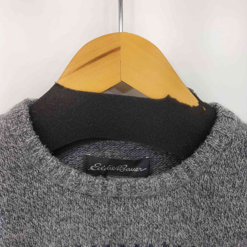 エディーバウアー Eddie Bauer ノルディック柄 プルオーバーニット メンズ JPN:S