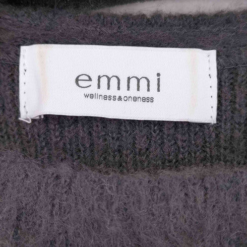 エミ emmi シャギーノースリーブニットワンピース レディース ONE SIZE