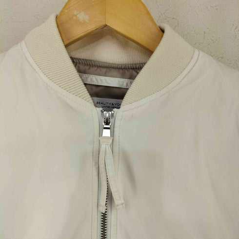 ビューティーアンドユースユナイテッドアローズ BEAUTY & YOUTH UNITED ARROWS ピーチメモリー ダウン MA-1 メンズ JPN:M