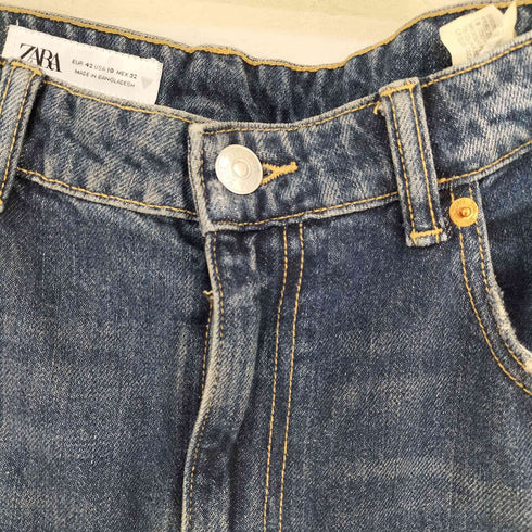 ザラ ZARA TRF BAGGY BALLOON ミッドライズ デニムパンツ メンズ EUR42
