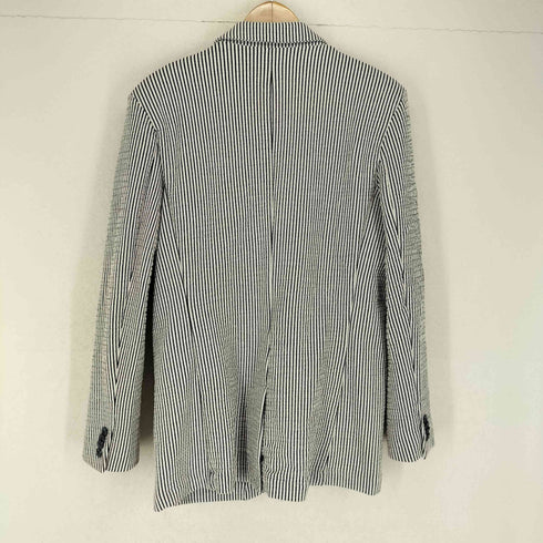 ザラ ZARA ストライプ2Bテーラードジャケット メンズ JPN:L