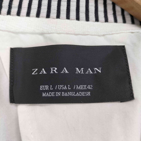 ザラ ZARA ストライプ2Bテーラードジャケット メンズ JPN:L