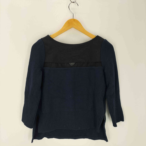 アンダーカバー UNDERCOVER サイドジップ 異素材切り替えニット レディース JPN:1