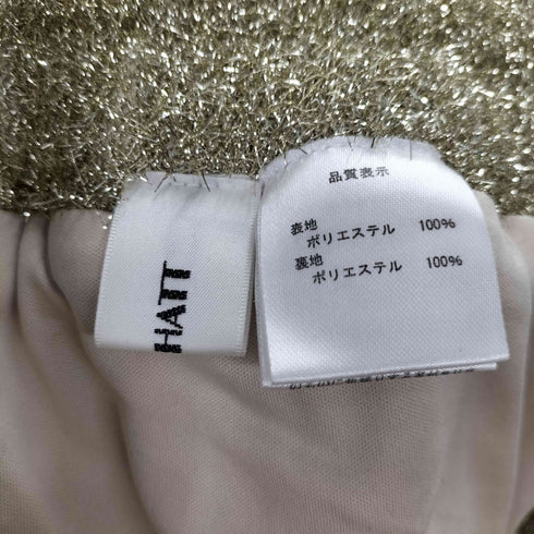 MACHATT グリッタースカート ラメスカート レディース