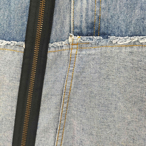 アメリ AMERI INSIDE OUT ZIPPER DENIM SKIRT レディース JPN:S