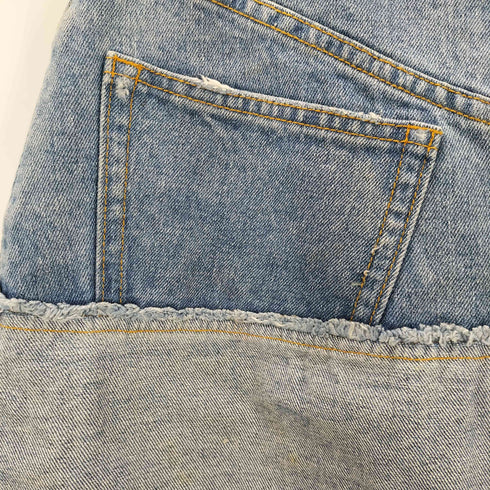 アメリ AMERI INSIDE OUT ZIPPER DENIM SKIRT レディース JPN:S