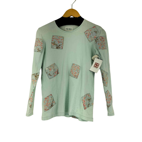 ピンクハウス PINK HOUSE パッチワーク L/S Tシャツ レディース