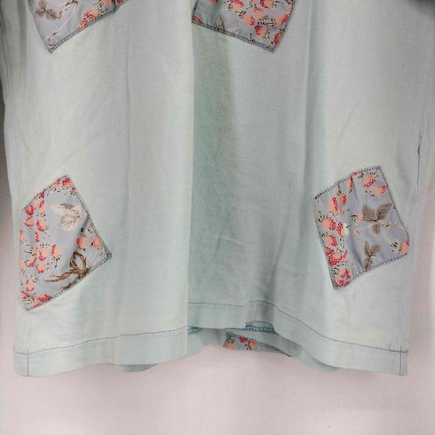 ピンクハウス PINK HOUSE パッチワーク L/S Tシャツ レディース